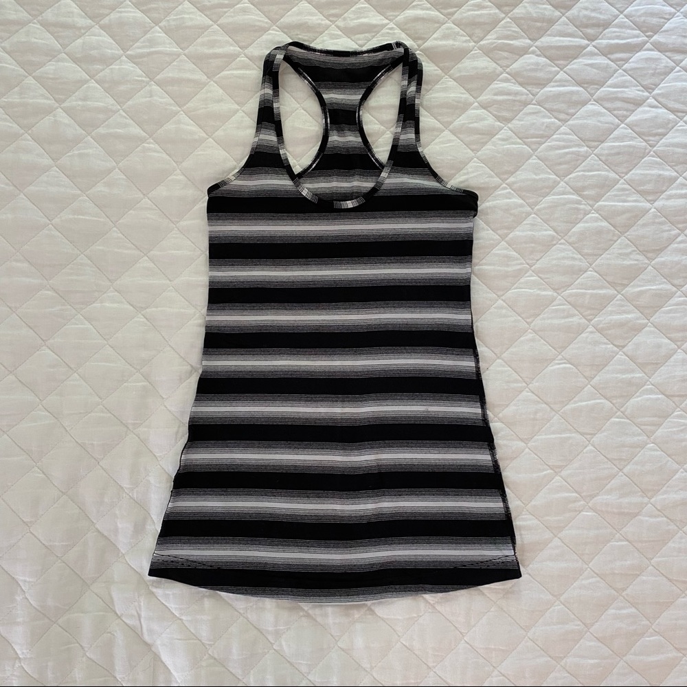 Lululemon Stripe Cool Racerback Tank
